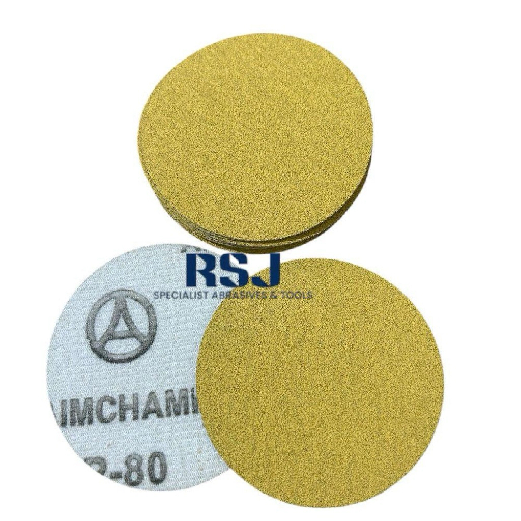 amplas bulat 2 inch gold aimchamp