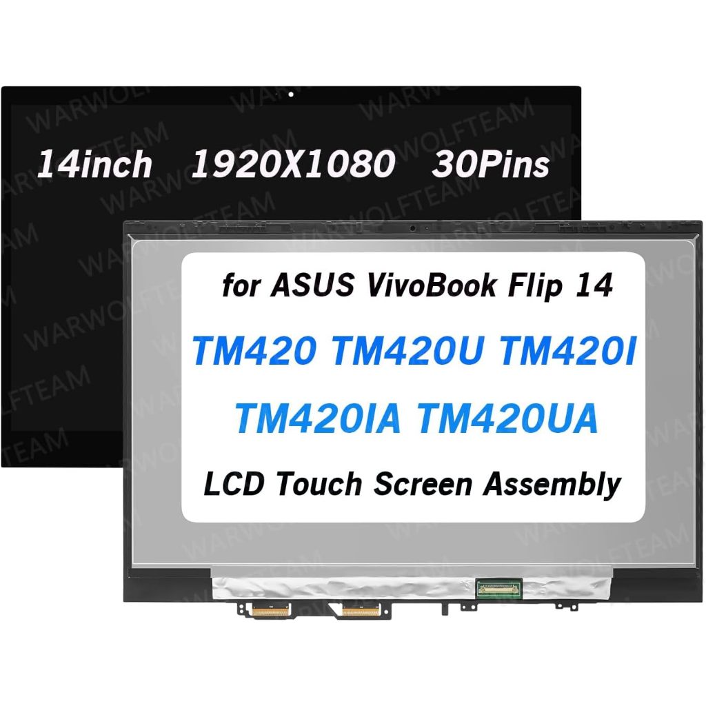 LED LCD Asus Vivobook TM420 TM420I TM420IA TP420 TP420IA TM4201 TOUCHSCREEN