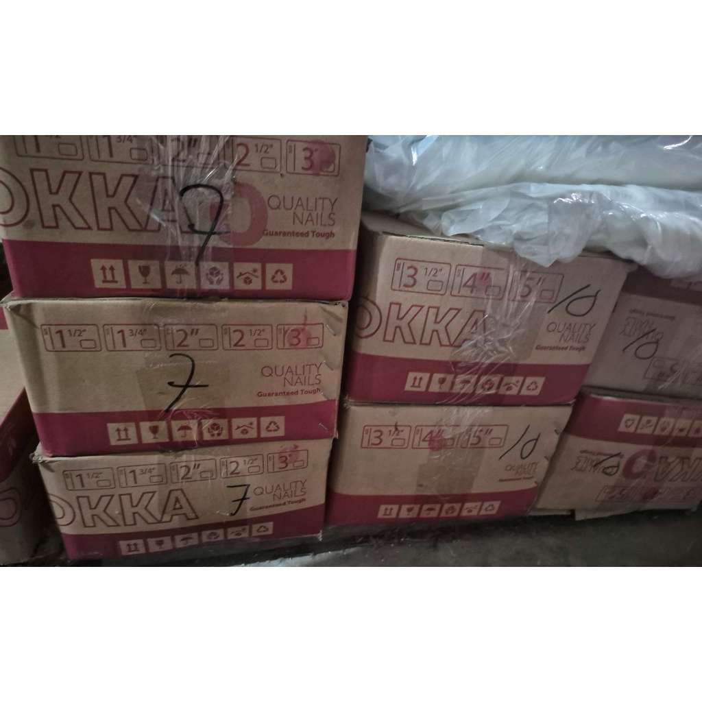 TOKKA Paku Kayu 4cm 5cm 7cm 10cm 12cm Untuk Kayu Tahan Lama Berat 30 Kg