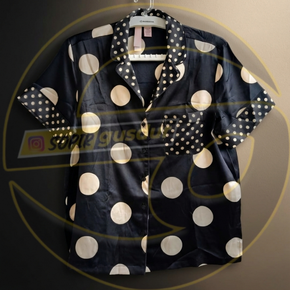 Victoria Secret Glazed Satin Short Pajama Set