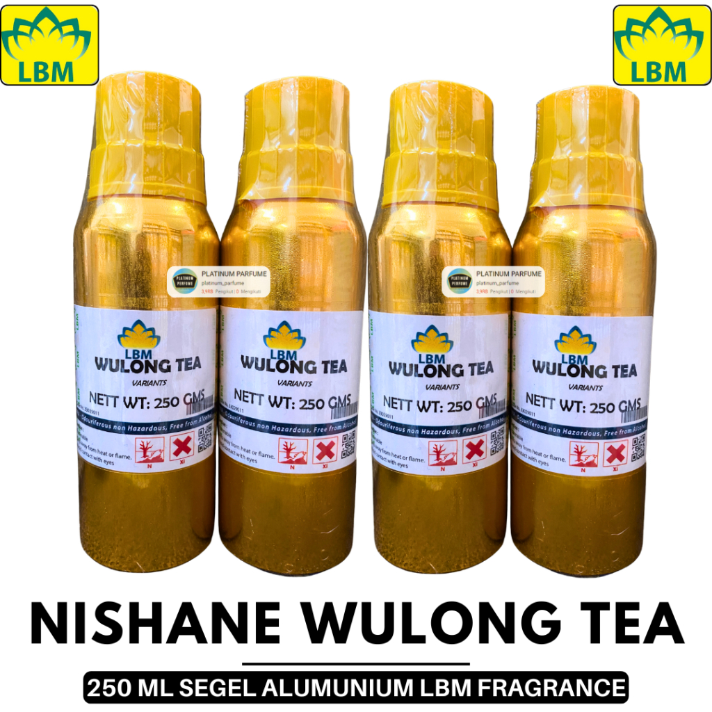 Bibit Parfum NISHANE WULONG TEA ( 250 ML SEGEL ALumunium ) LBM Fragrance