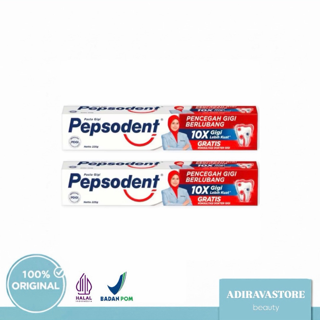 Pepsodent Pasta Gigi Pencegah Gigi Berlubang All Varian | ADIRAVASTORE