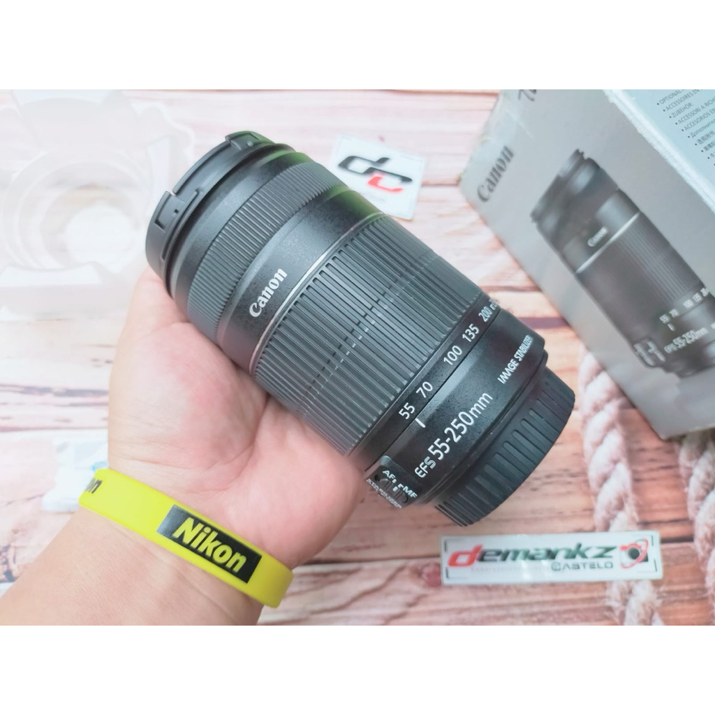Lensa 55-250mm Canon