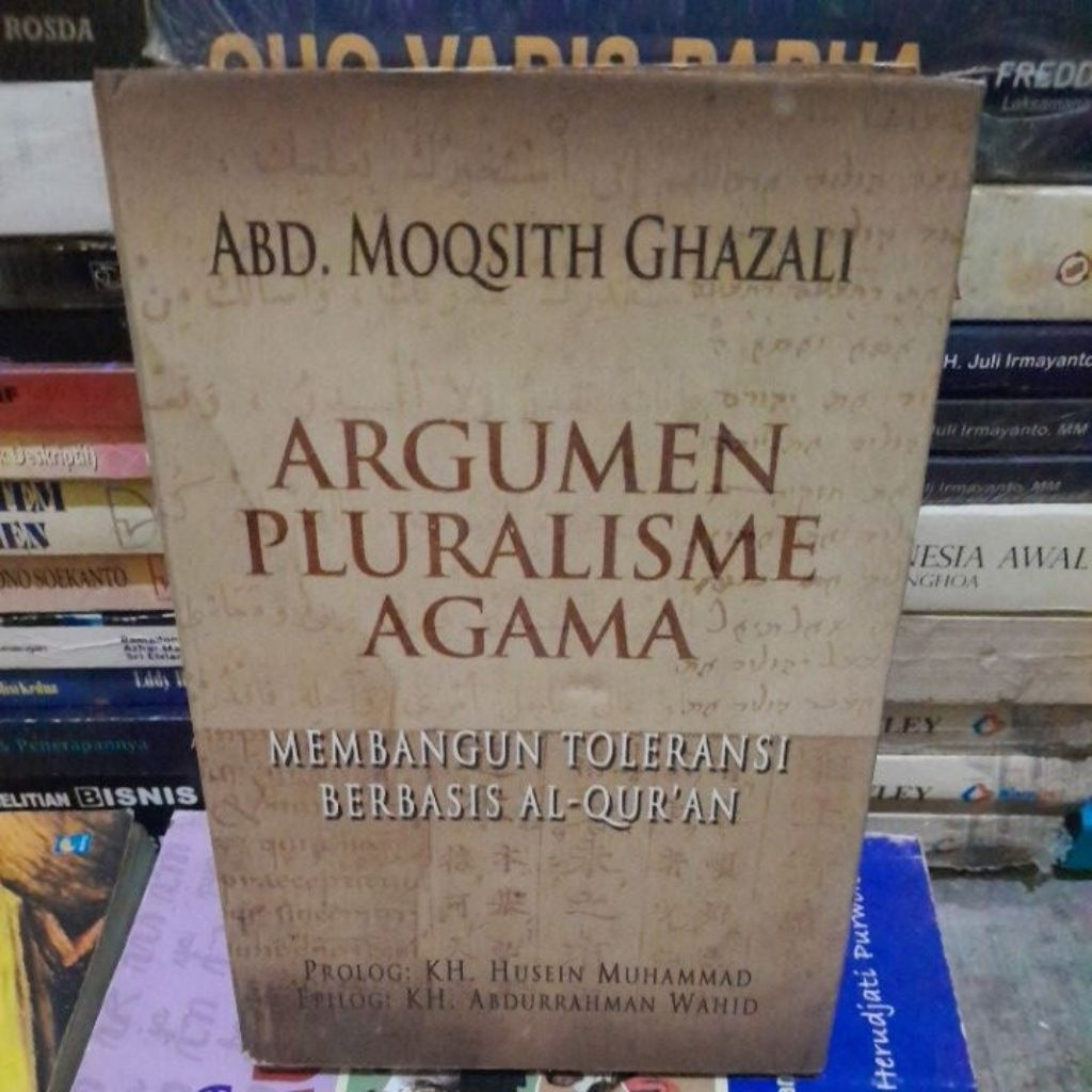 original argumen pluralisme agama