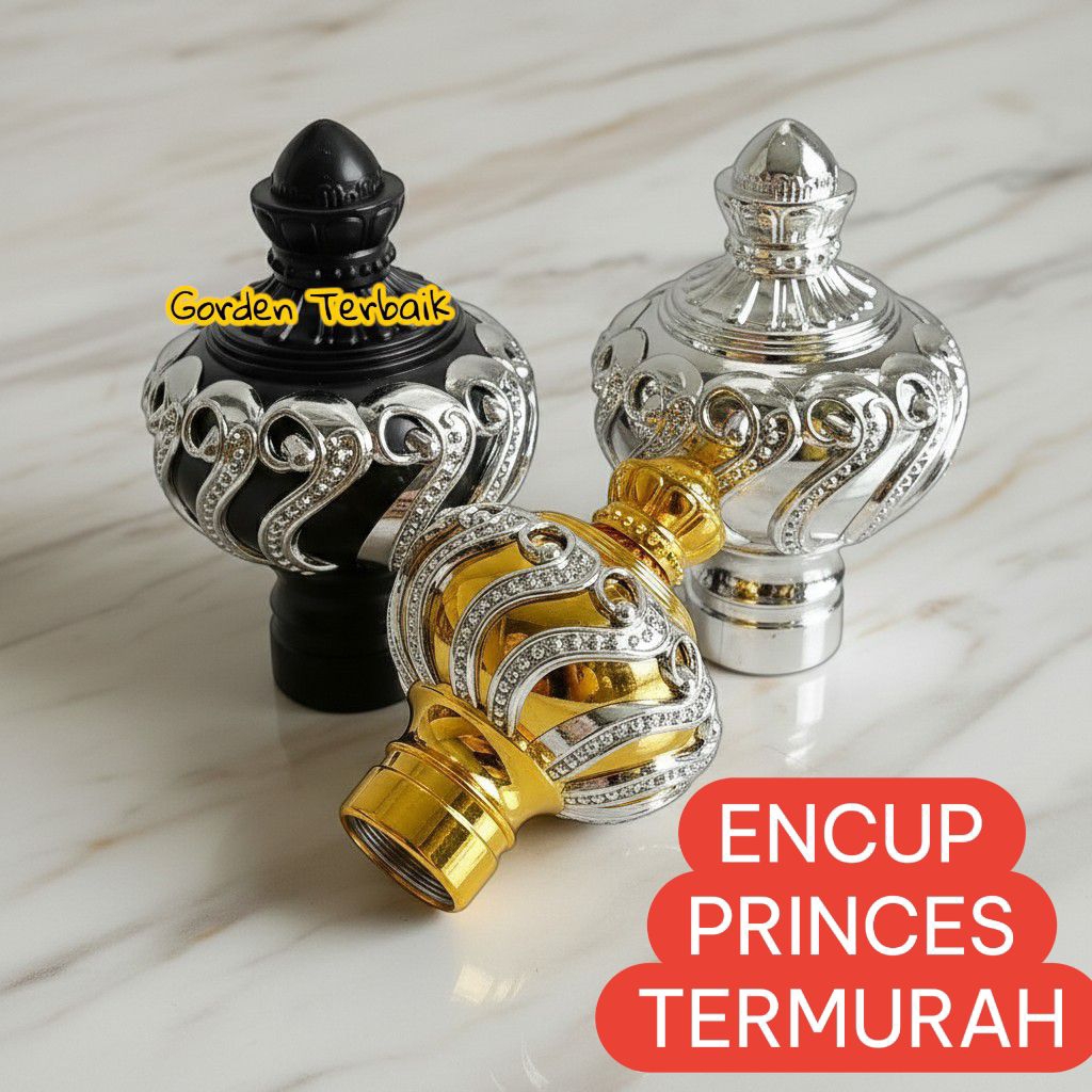 ENDCUP PRINCES / TUTUP TIANG GORDEN MAHKOTA BESI GORDEN PRINCES ENDCUP PRINCES