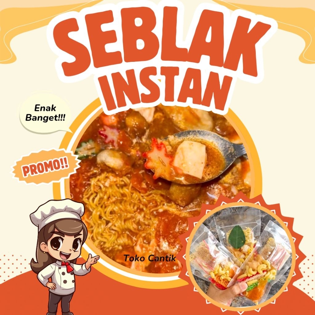 Seblak Instan bumbu basah-seblak kerupuk mie - Toko Cantik