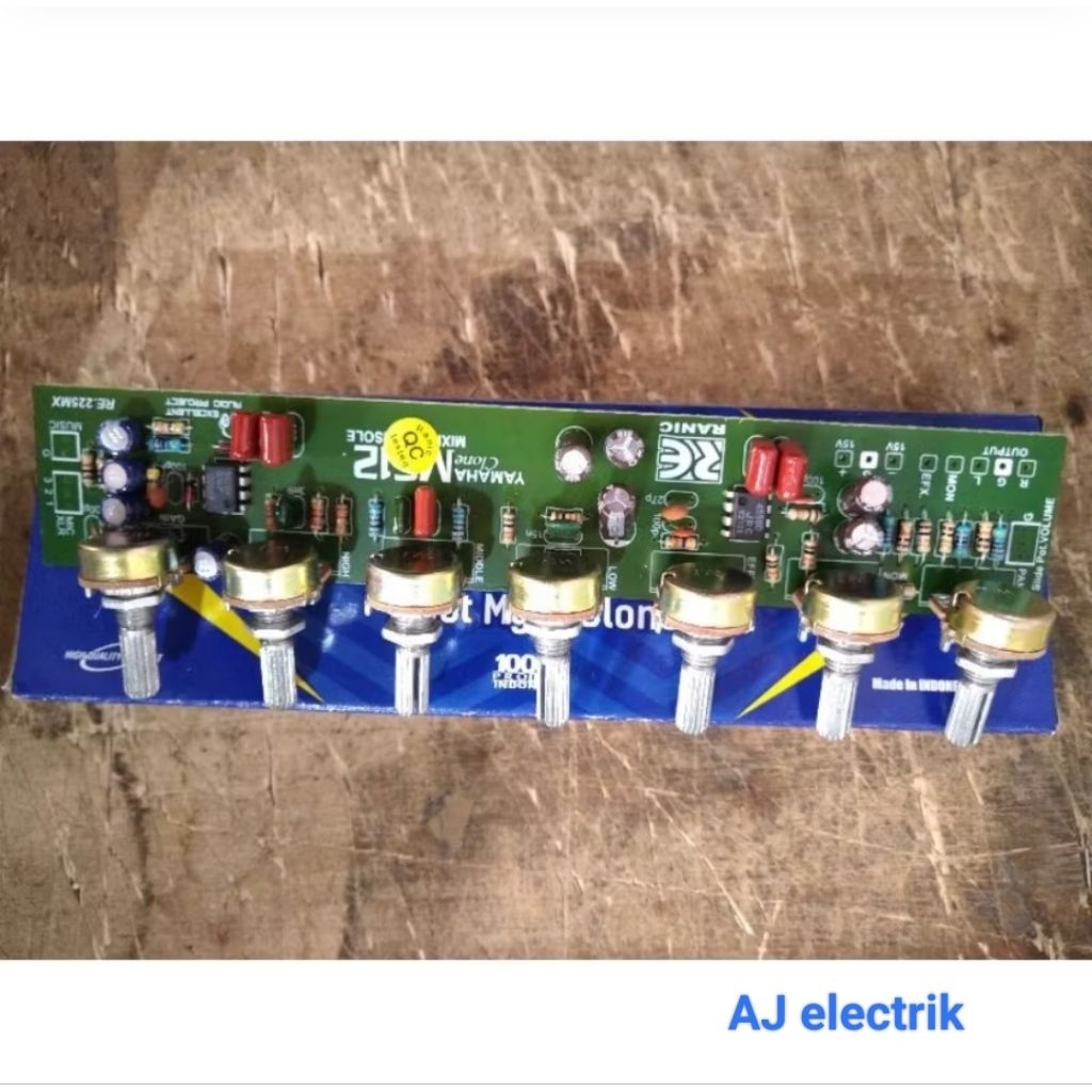 KIT Penguat Mic Mixer Yamaha Mg12 Clone (837) dengan Kualitas Suara Terbaik