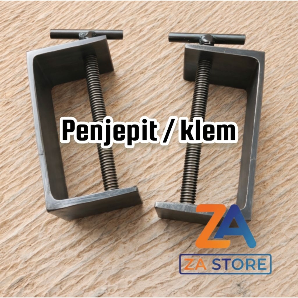 Klem penjepit kayu besi serbaguna