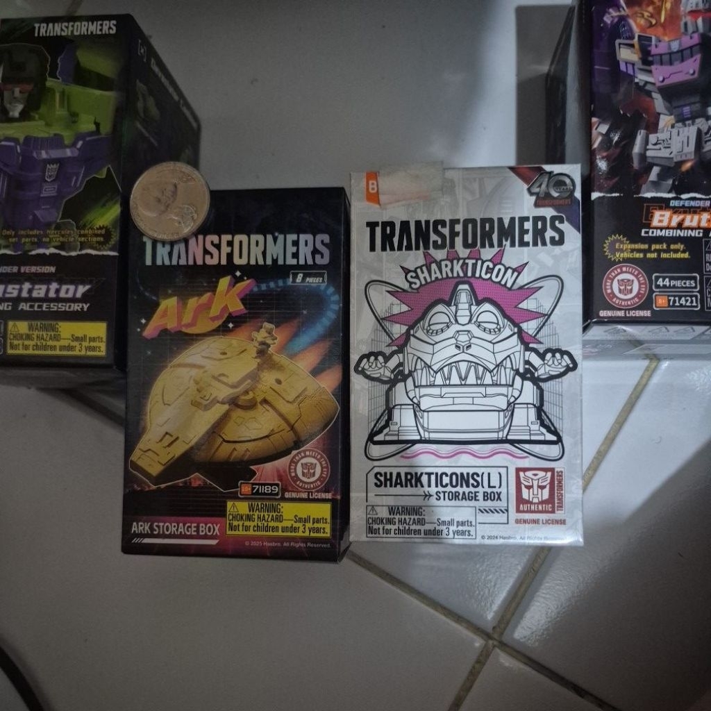 Blokis Transformers Ark Storage Sharkticon Combiner Bruticus