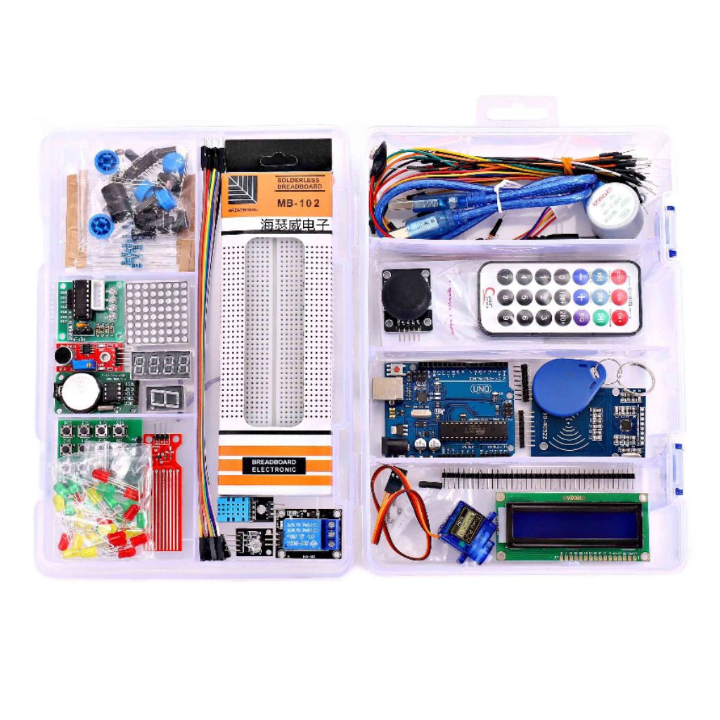MONSTER TRAINER ARDUINO KIT STARTING ARDUINO BASIC PAKET LENGKAP