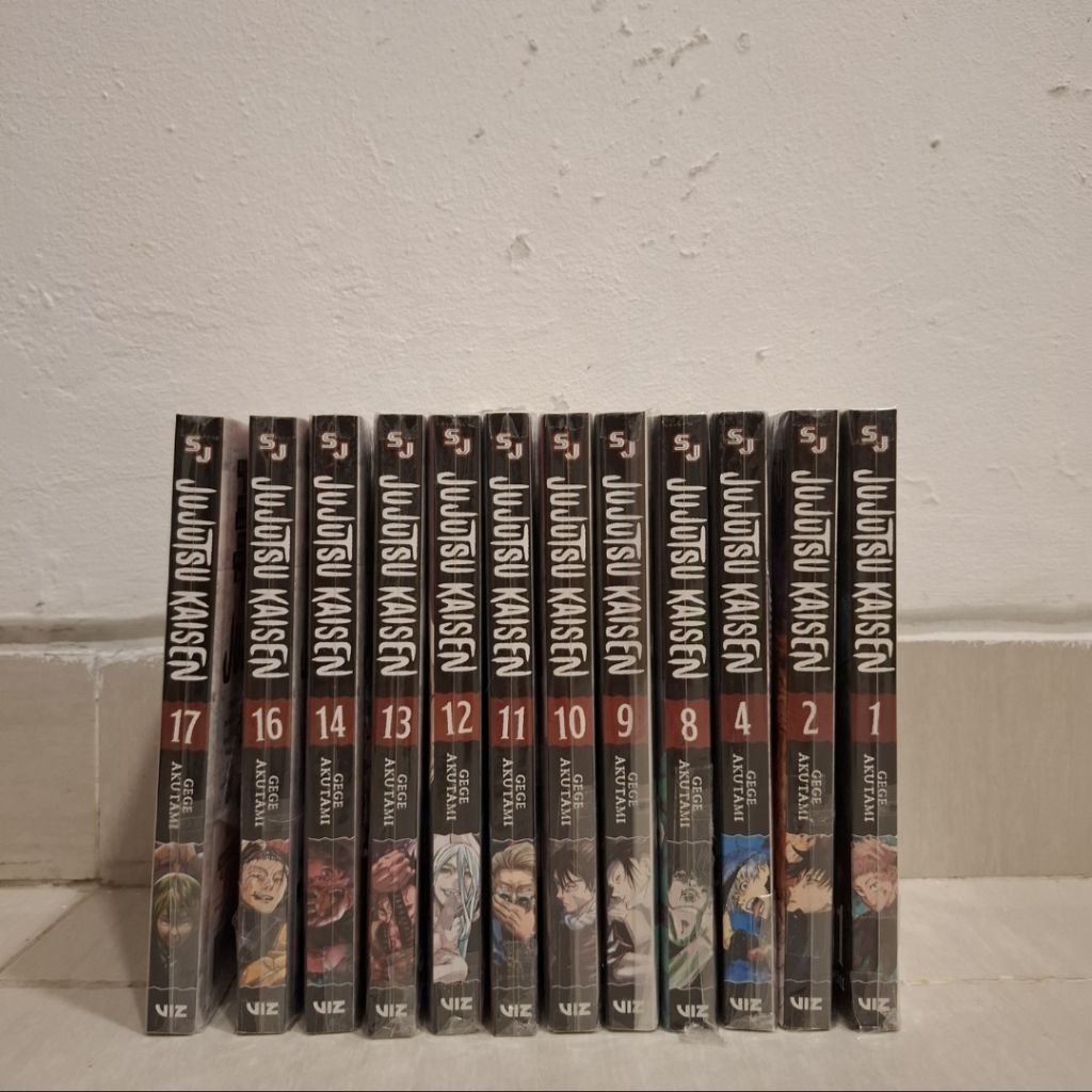 Preloved Manga Jujutsu Kaisen (English)