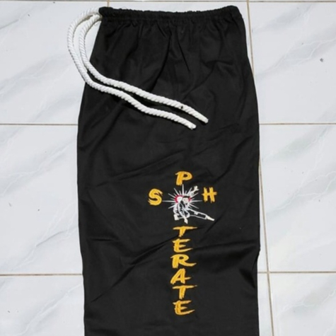 CELANA SAKRAL WARGA PSHT BORDIR-CELANA SILAT PSHT-KOMPRANG WARGA BORDIR PSHT