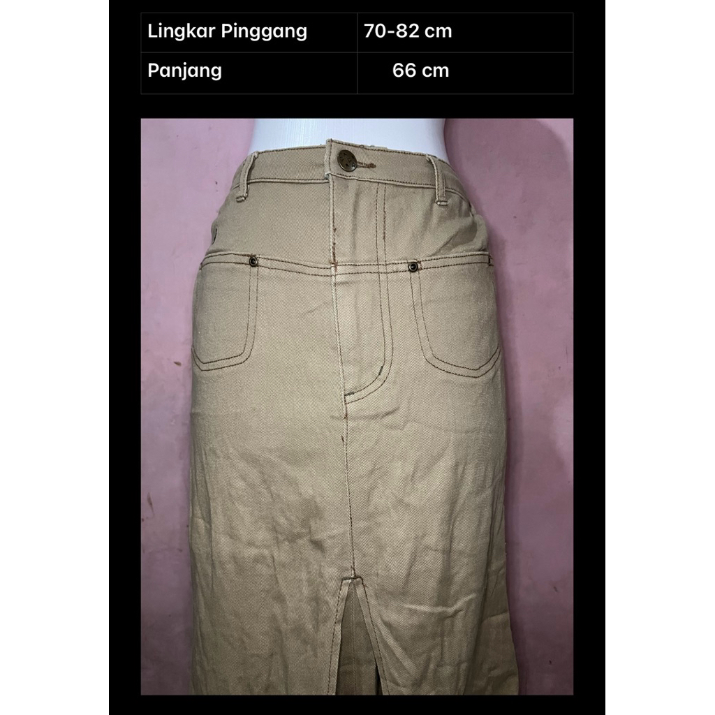 ( Preloved ) Rok coklat