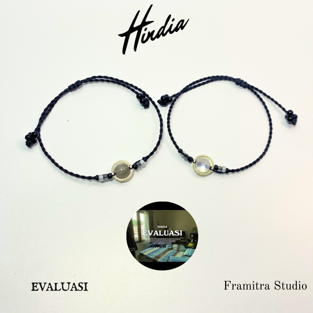 Gelang Hindia EVALUASI inspired album MENARI DENGAN BAYANGAN | Gelang couple Artisan Braid