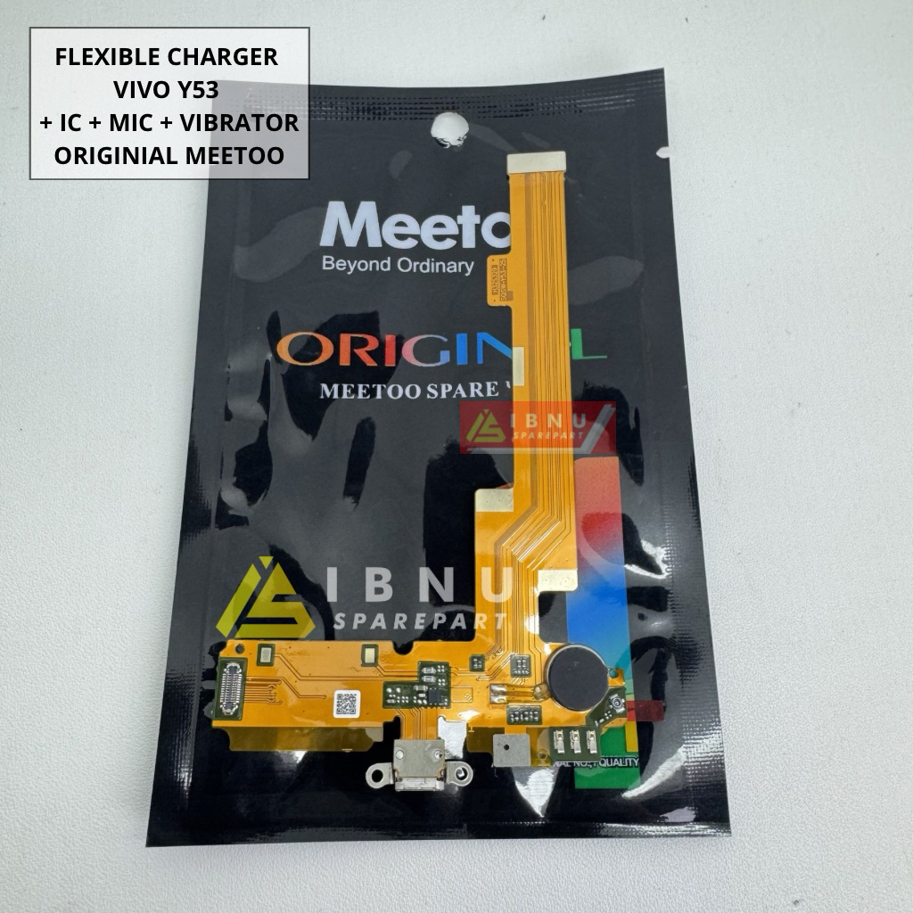 FLEXIBLE KONEKTOR CHARGER VIVO Y53 ORIGINAL MEETOO +IC + MIC
