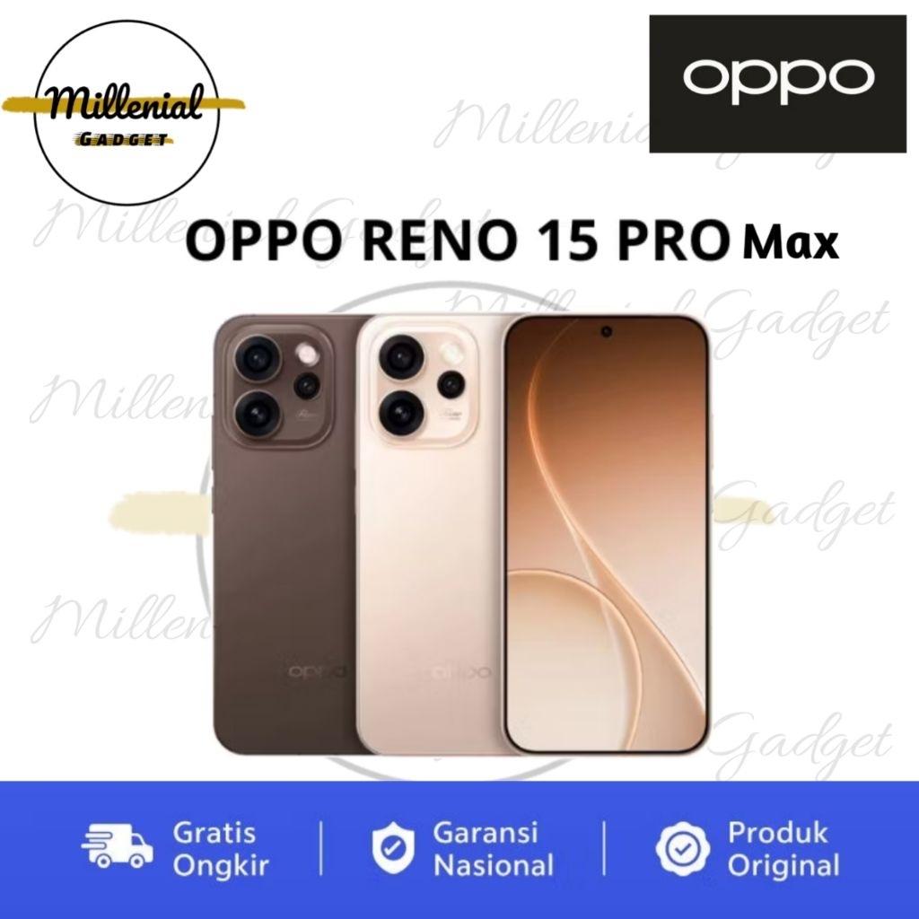 OPPO RENO 15 PRO MAX 5G ORIGINAL BERGARANSI RESMI OPPO SERVICE CENTER