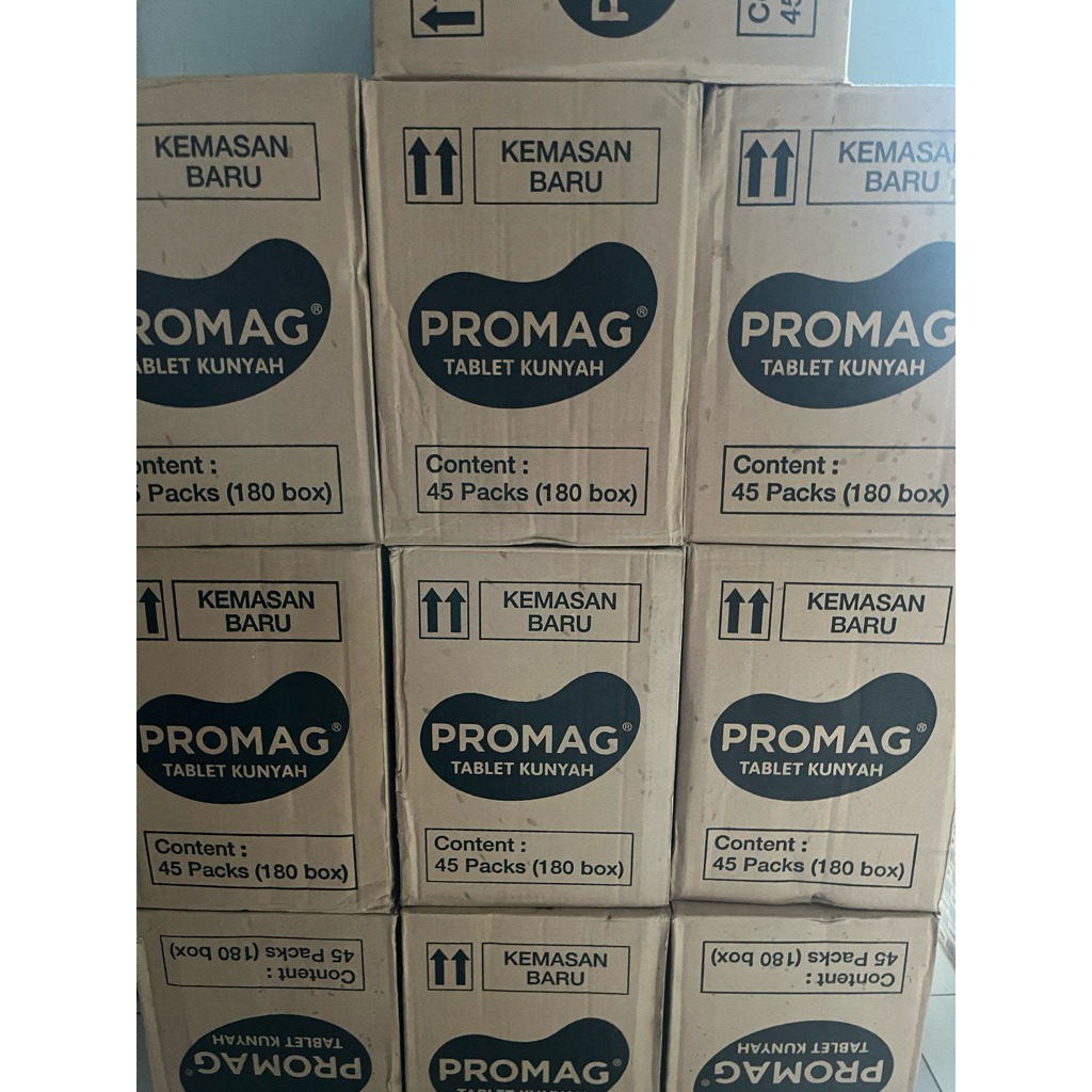 Promag Tablet 1 Karton Isi 45 Pack