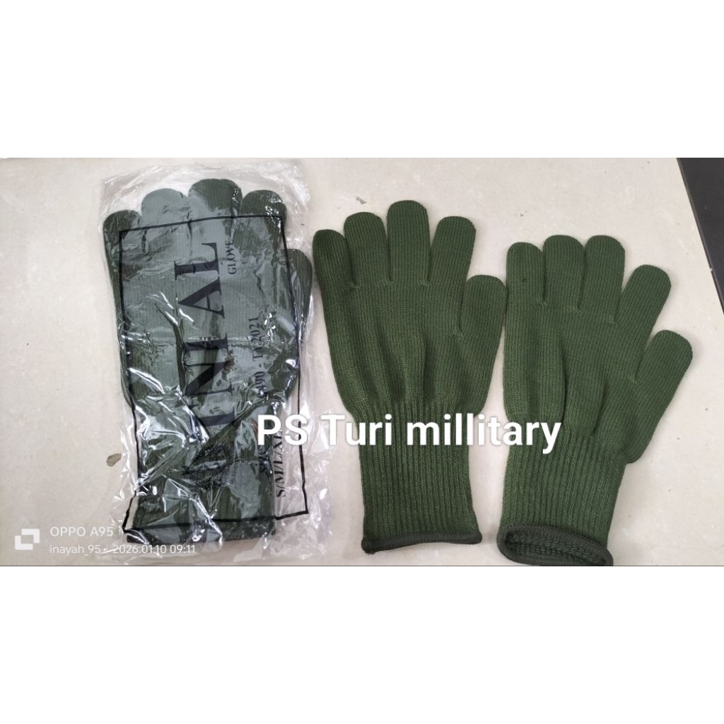 SARUNG TANGAN TNI AL PEMBAGIAN