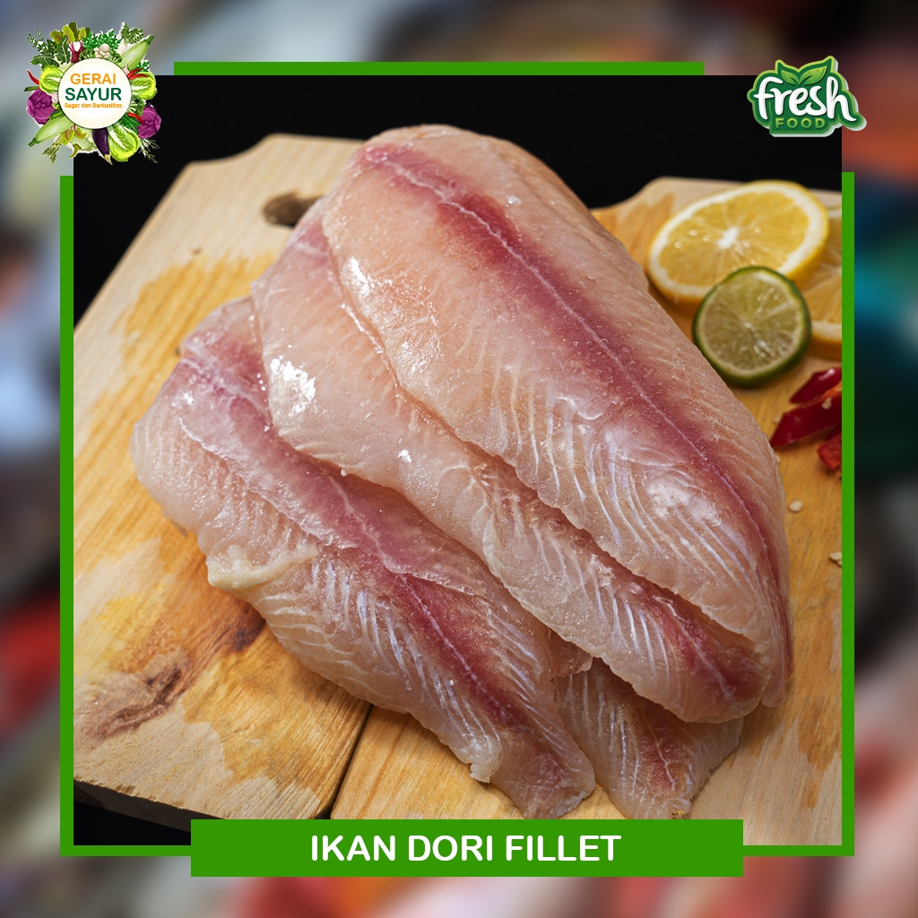 Ikan Dori Fillet 1kg / Ikan Patin Segar - Gerai Sayur Ikan Segar Depok