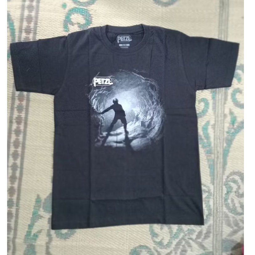 KAOS PRIA DEWASA//KAOS CASUAL//KAOS PETZL//KAOS CAVING
