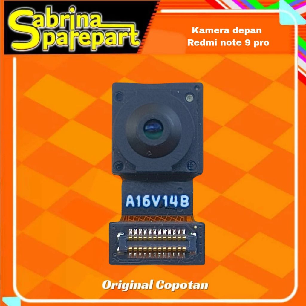 Kamera depan Redmi note 9 pro Original second Copotan