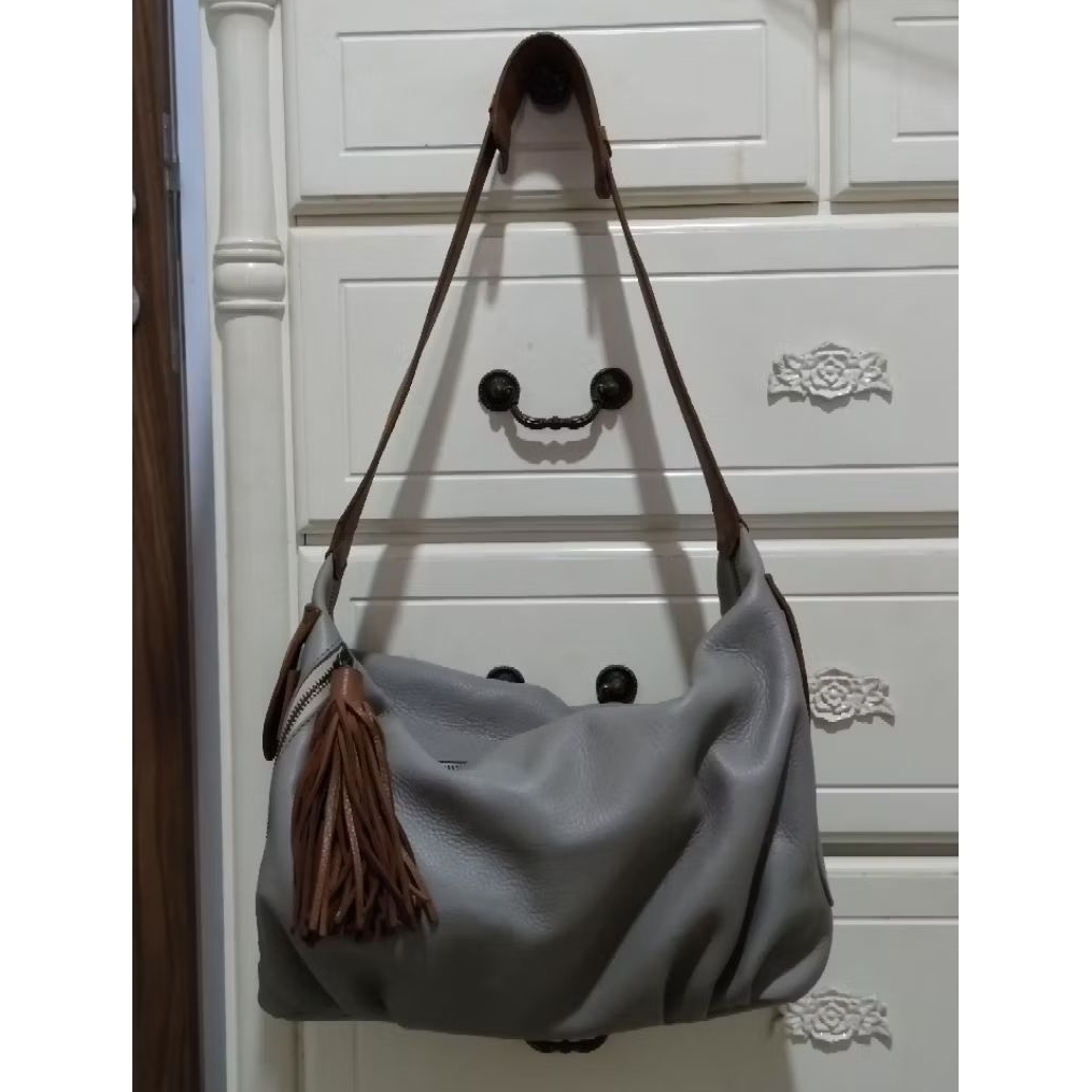 Sabero bag tas kulit asli tote shoulder bag preloved like new