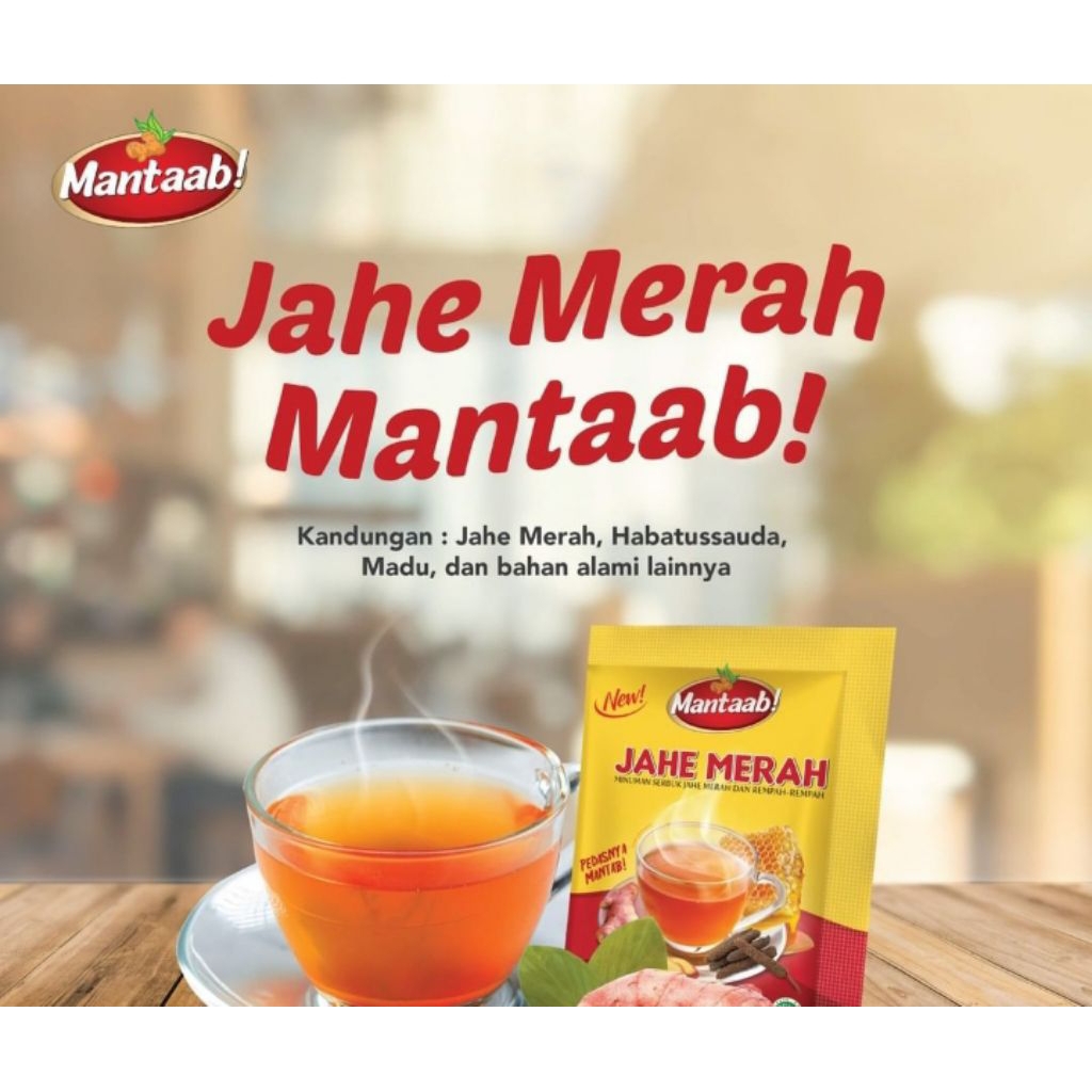 Jahe merah sachet