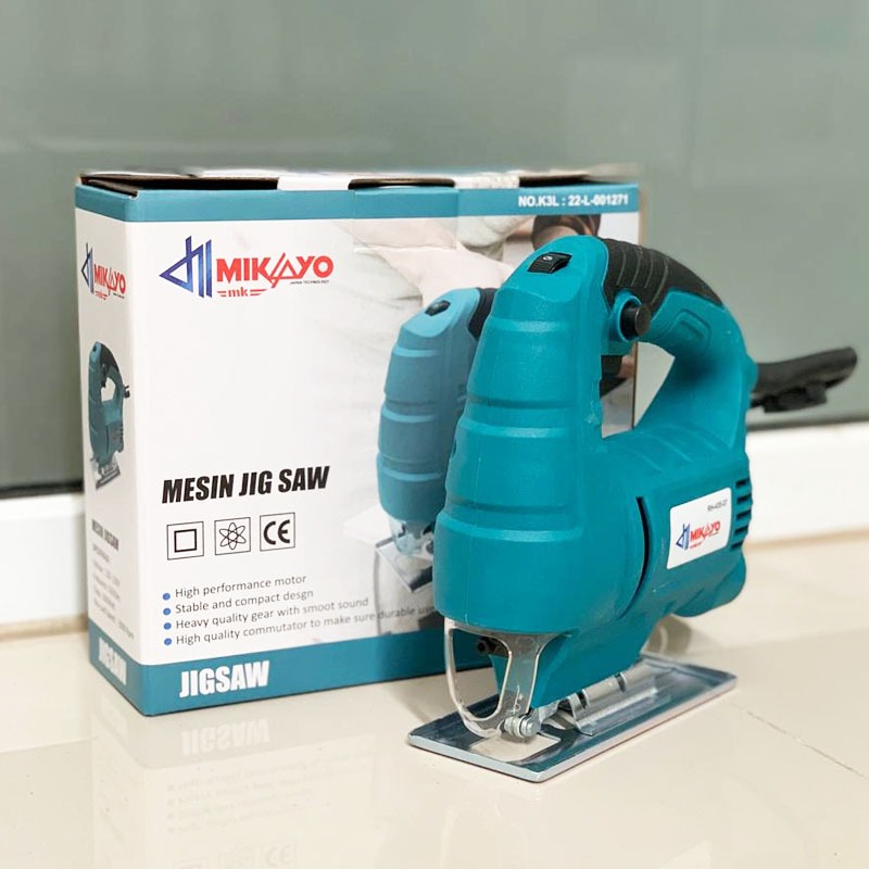 MAKITA 4327M MAKTEC MESIN JIGSAW (free mata jigsaw 5 pcs) Mesin Jigsaw / Gergaji Kayu / Triplek Mura