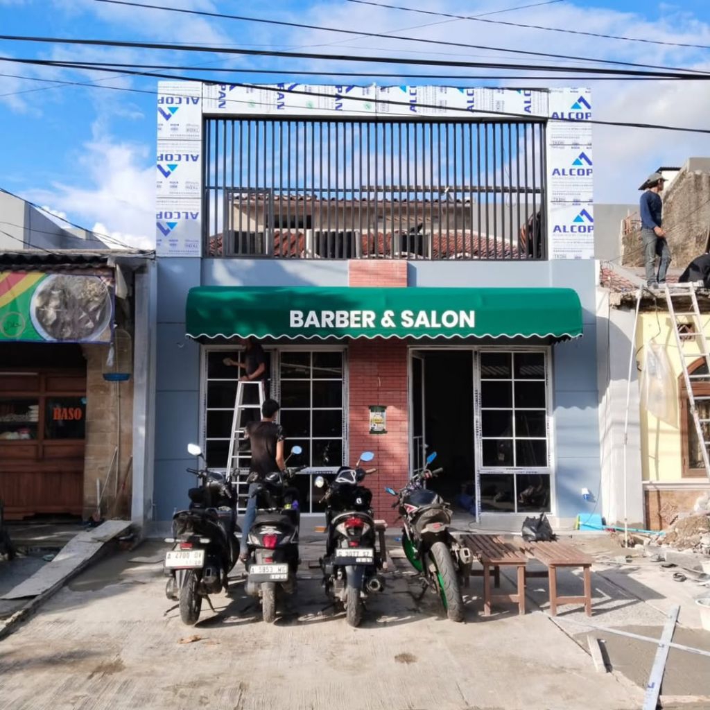 kanopi kain cocok untuk cafe/resto