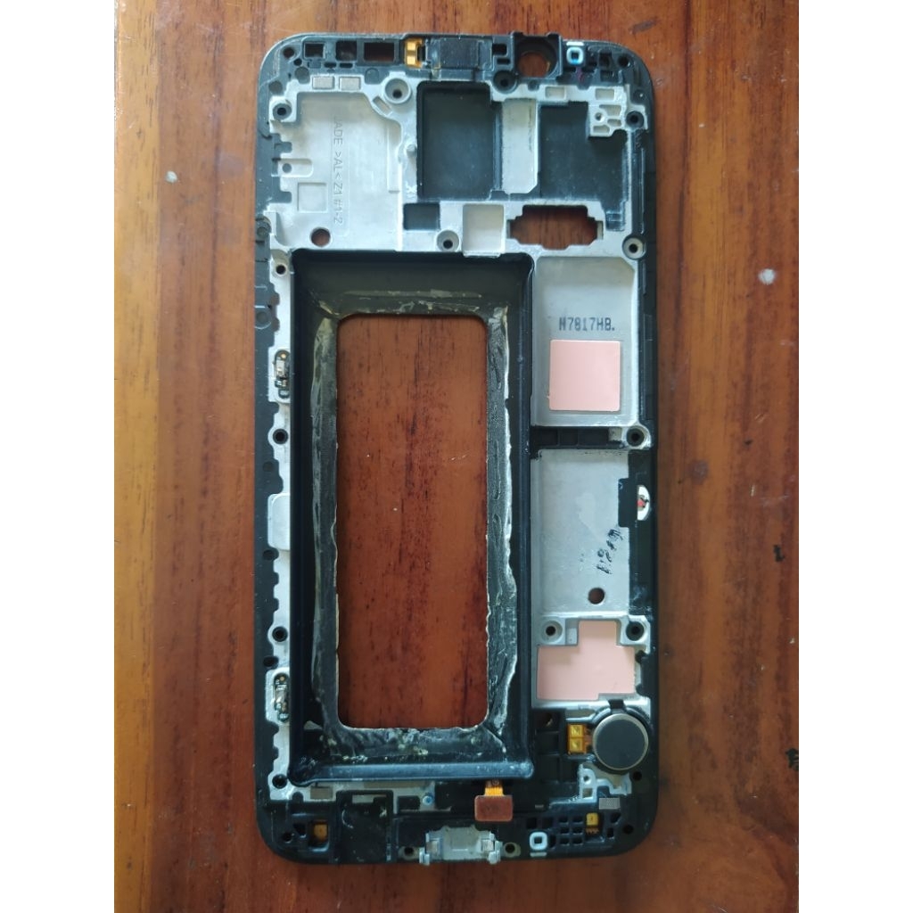 Frame LCD Samsung j7 Plus Original Copotan Mulus fullset Fingerprint Getar Dan buzzer atas