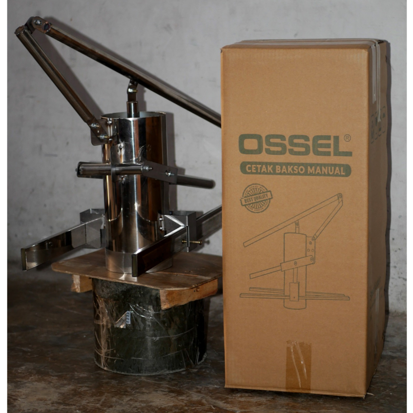 Ossel Promo Alat Cetak Bakso Manual Cetak Manual Cetak Pentol Manual 10 Lubang Ossel