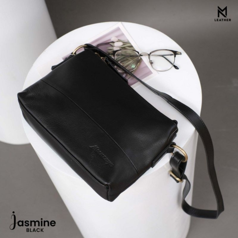 TERLARIS TAS JASMINE TAS KULIT WANITA TAS KULIT SELEMPANG TAS MOONZAYA TAS KULIT JASMINE MOONZAYA TA