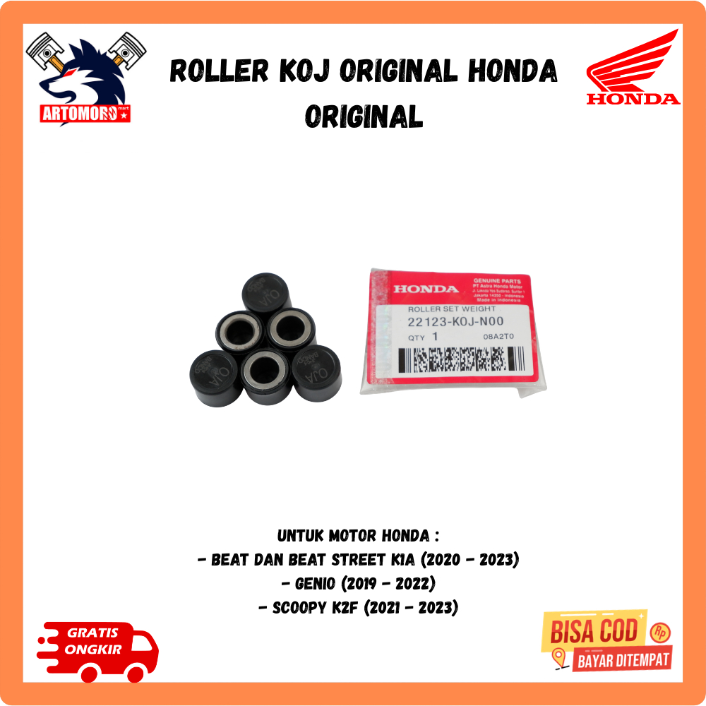 Roller KOJ Original AHM Honda Genio Beat FI - Scoopy FI Original