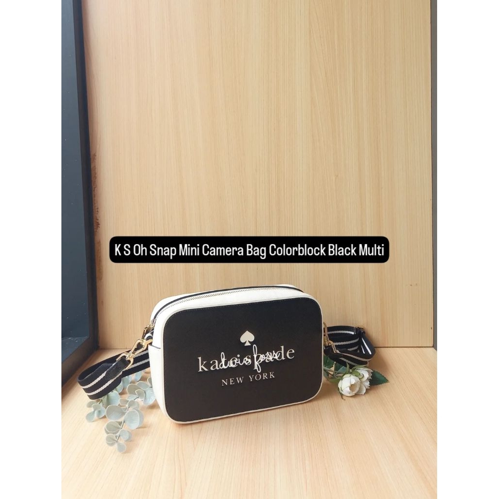 Tas Oh Snap Mini Cambag Multi Colorblock Black