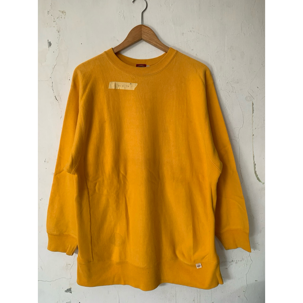 crewneck dickies yellow polos original preloved