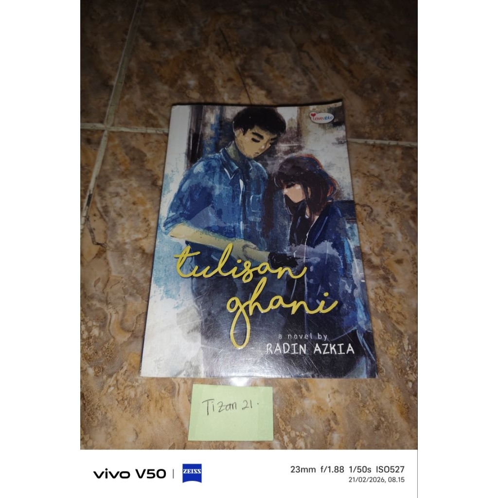 Buku tulisan ghani a novel R A