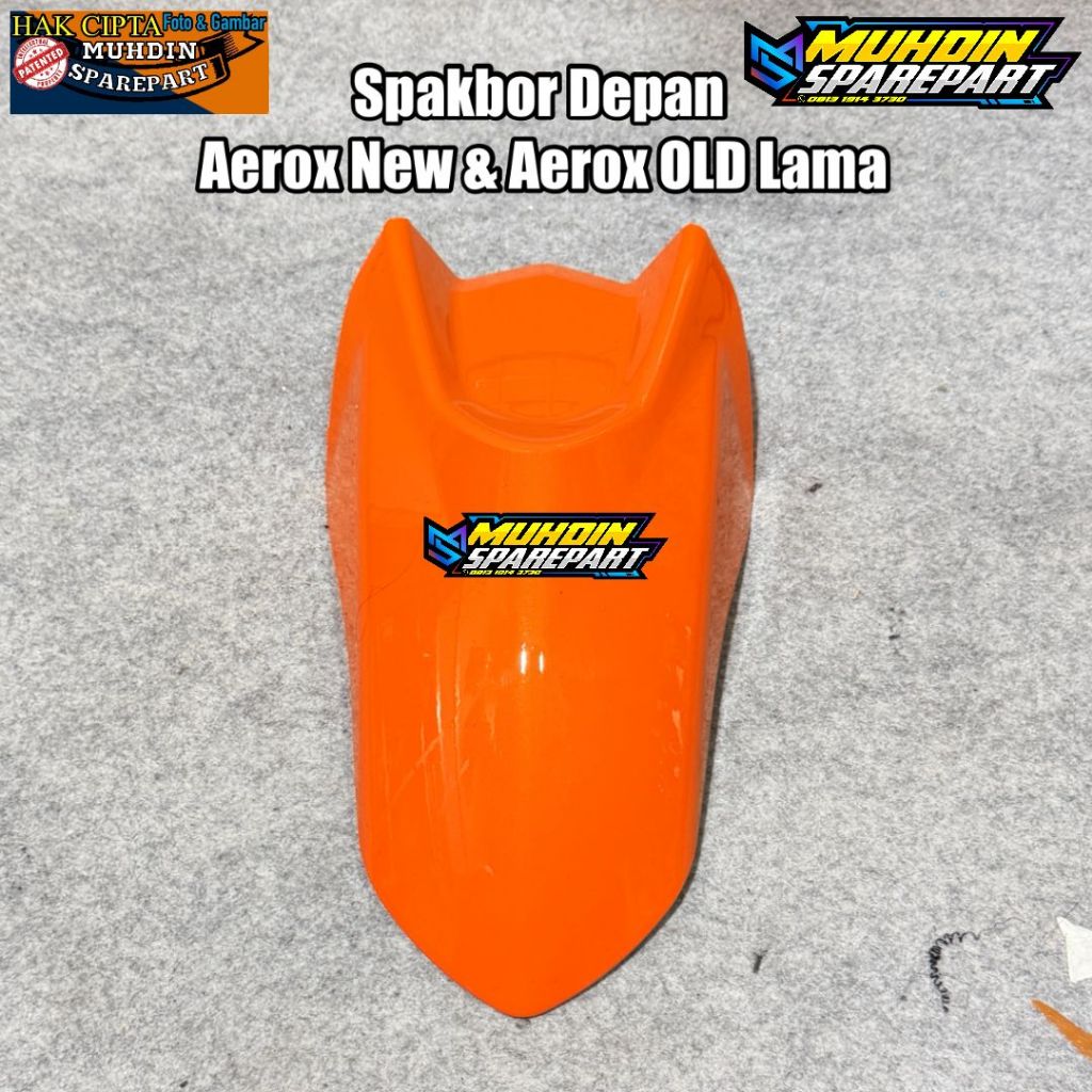 Spakbor Depan Aerox New / Aerox Old Lama Orens