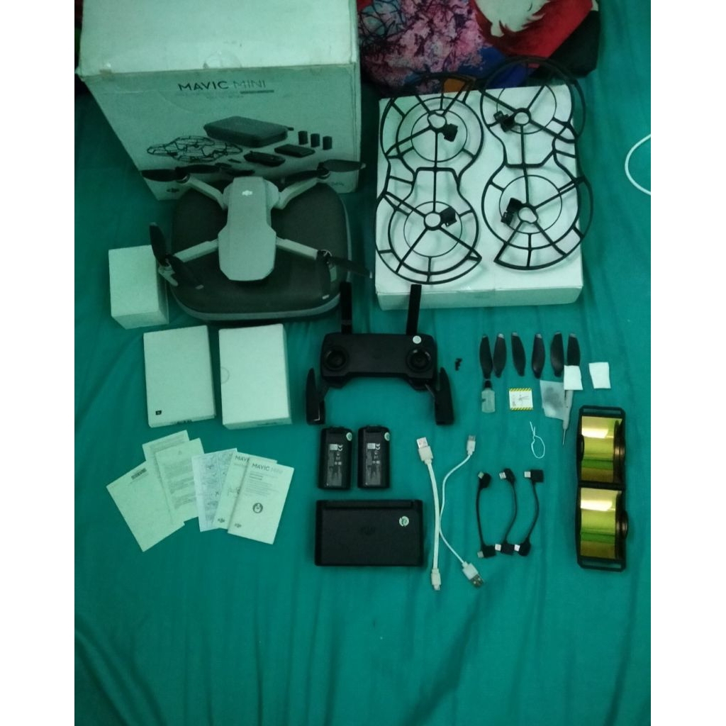 drone dji mevic mini seken kombo lengkap, 3 batre, stok terbatas