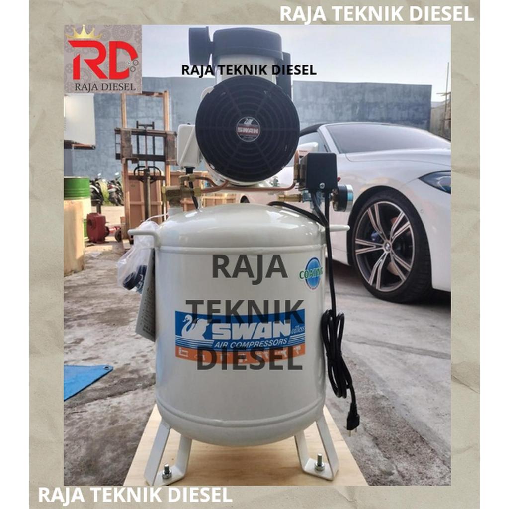 SWAN Kompresor Oilless 1 HP 30 Liter Silent DR 175 30 L Oil Less ORI