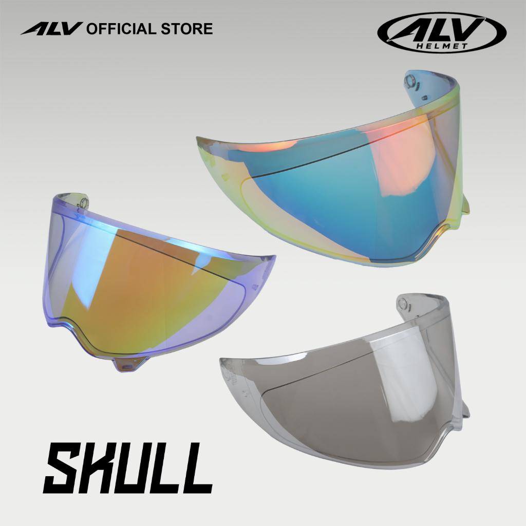 ALV Visor Helm Skull - Full Face (Best Seller)