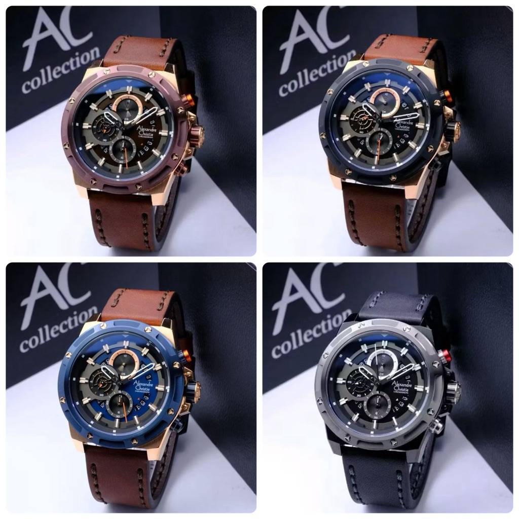 Jam Tangan Pria Alexandre Christie Ac 6506 Ac6506