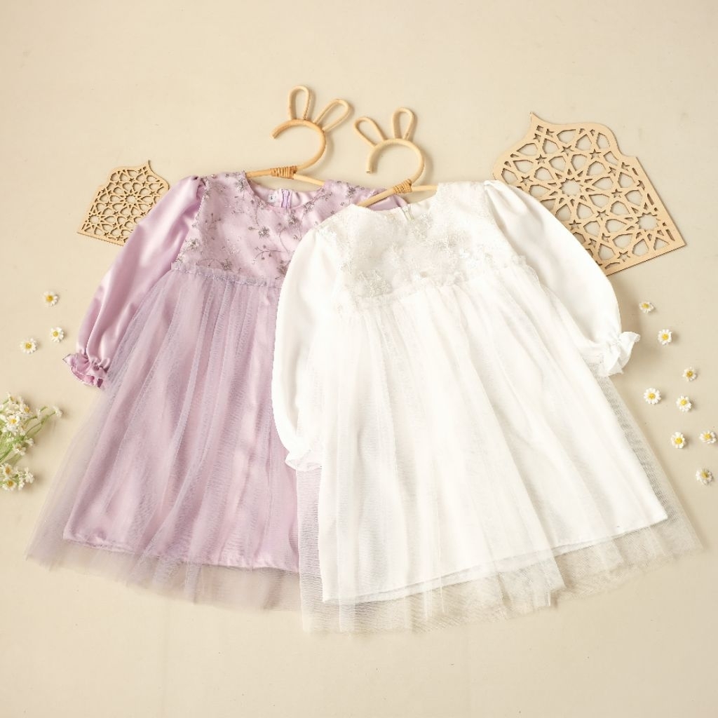 Zahra Dress Papillons Raya Series | dress anak perempuan 1-7y