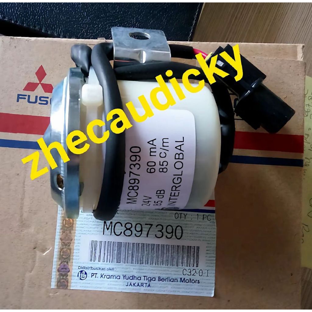 klakson alarm atret mundur canter original. Asli