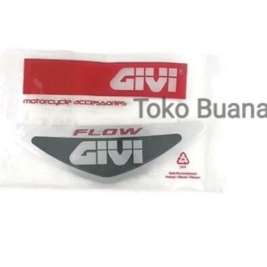 Logo Box motor Givi E35 flow E350 Logo Flow Givi Original