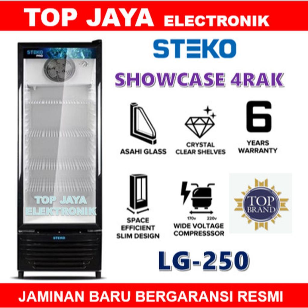 SHOWCASE STEKO 4 RAK NO FROST LG-250/STEKO SHOWCASE 4 RAK NO FROST