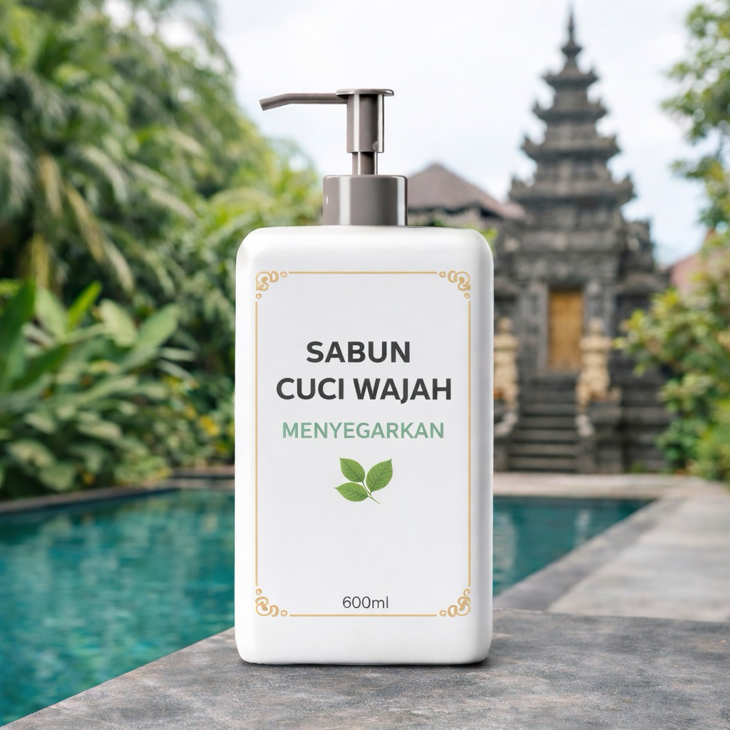 TIRTA BALI SABUN CUCI WAJAH 600ML PERAWATAN PRIA Mencerahkan kulit wajah YTTA