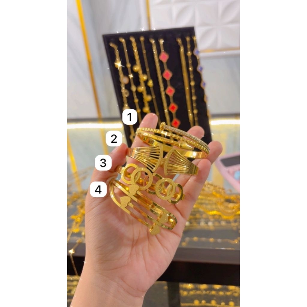 gelang bulat titanium