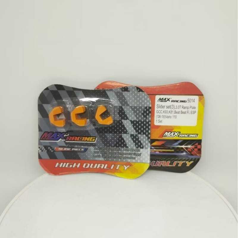 SLIDER PIECE SET RUMAH ROLLER BEAT/BEAT FI/BEAT ESP/VARIO - SLIDER RACING 5014 (MAX)