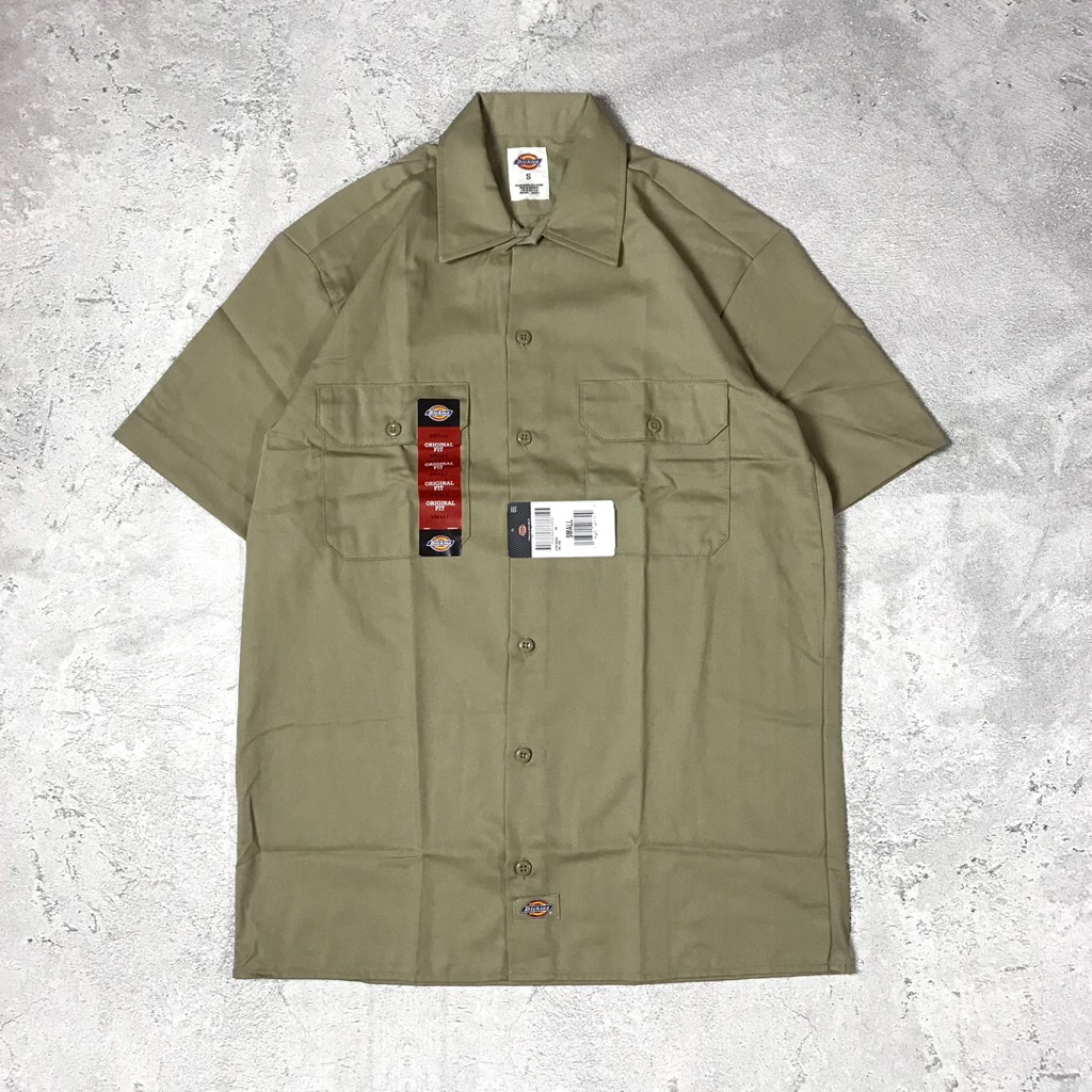 Dickies Short Sleeve Work Shirt Desert Sand