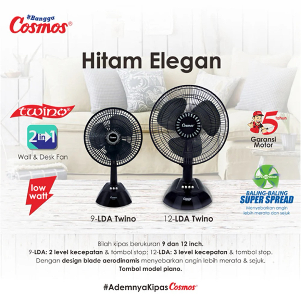 Cosmos Kipad Angin 12 LDA